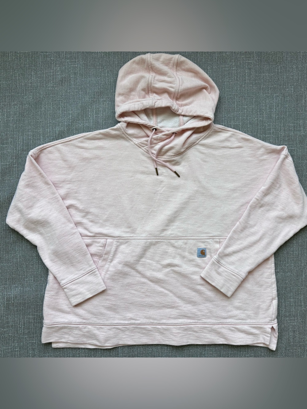 Carhartt Women’s Relaxed Fit Pullover Hoodie Pink XXL